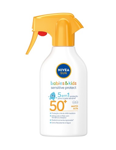 Nivea Sun Spray Babies and Kids Sensitive Protect SPF50 270ml