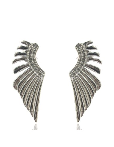 MRio Inca Silver Wing Earrings