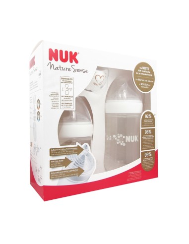 Nuk Baby Bottle Feeding Kit 150ml + Baby Bottle 260ml + Pacifier