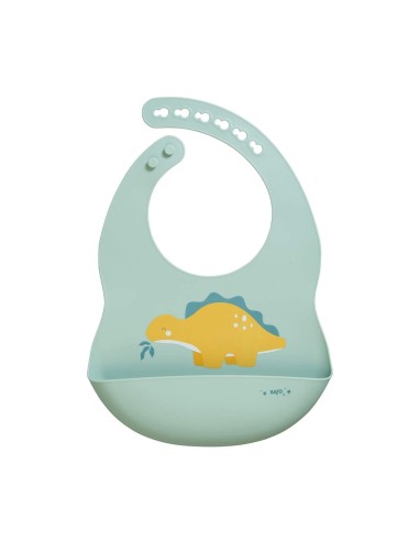 Saro Party Silicone Bib Mustard