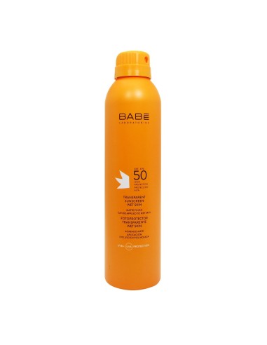 Babé Sun Transparent Sunscreen Wet Skin SPF50 + 200ml