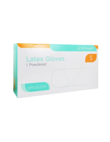 Sensitive Latex Gloves Size S x100 Units