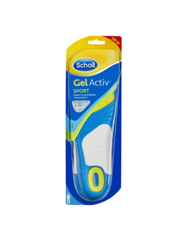 Scholl Gelactiv Insole Gel Sport Man X2