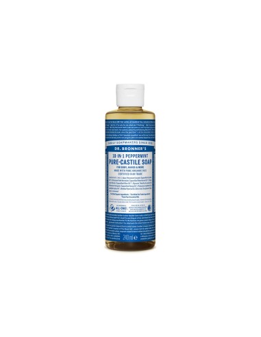 Dr. Bronners Peppermint Biological Liquid Soap 240ml