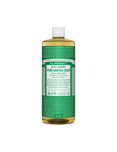 Dr. Bronners Biological Almond Liquid Soap 945ml