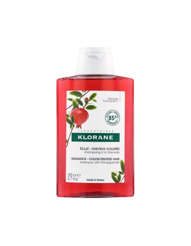 Klorane Shampoo Pomegranate Coloured Hair 200ml