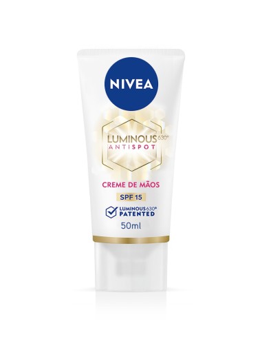 Nivea Luminous630 Anti-Dark Spot Hand Cream SPF15 50ml
