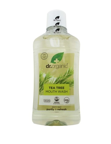 Dr.Organic Tea Tree Mouthwash 500ml