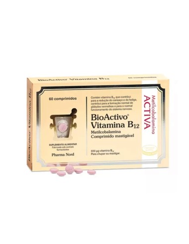 BioActivo Vitamina B12 60 Tablets