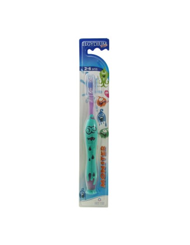 Elgydium Kids Monster 2/6 Soft Toothbrush