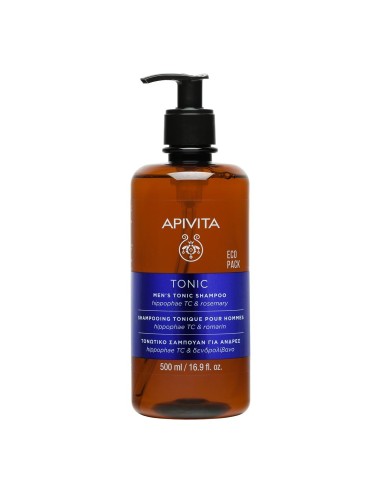 Apivita Men's Tonic Shampoo Ecopack 500ml
