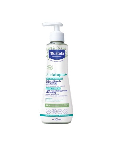 Mustela Stelatopia Lipid-Replenishing Cream 300ml