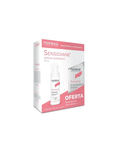 Noreva Pack Sensidiane Soothing Serum 30ml and Soothing Micellar Water 250ml