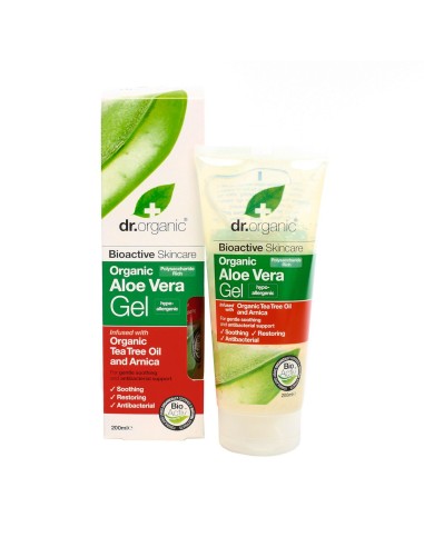 Dr.Organic Organic Aloe Vera Gel  with Organic Tea Tree Oil and Arnica 200ml