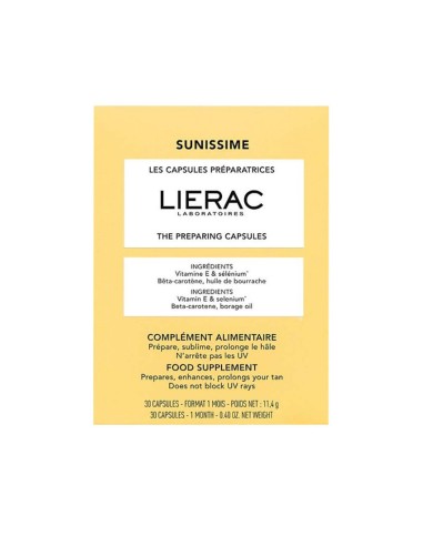 Lierac Sunissime Duo Preparing Capsules 30 Units