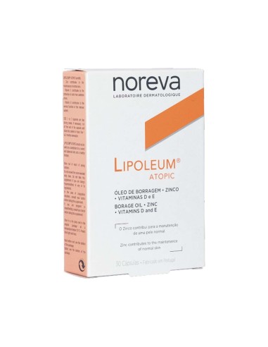 Noreva Lipoleum Atopic Borage Oil 30 Capsules