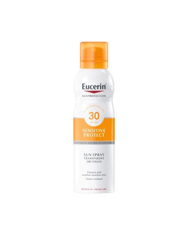 Eucerin Sun Transparent Spray Dry Touch SPF30 200ml