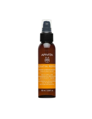 Apivita Keratin Repair Hair Oil 100ml