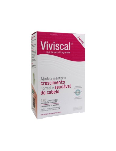 Viviscal Woman Maximum Strength European Packaging 180 Caps