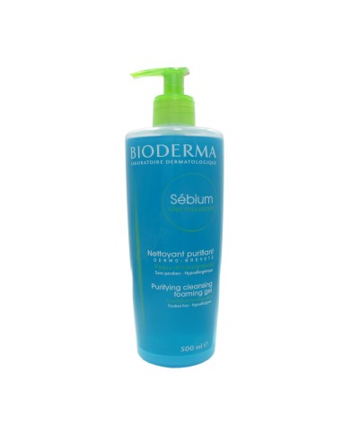 Bioderma Sebium Purifying Cleansing Foaming Gel 500ml