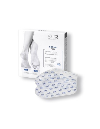 SVR Xérial Peel Mask Middle Feet Exfoliating 1 pair