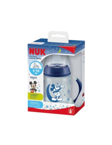 Nuk First Choice Learning Bottle Night 6-18m 150ml