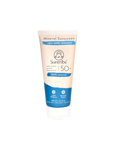 Suntribe Clear Mineral Sunscreen SPF50 100ml