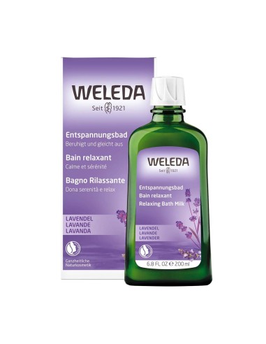 Weleda Lavender Relaxing Essence Bath 200ml