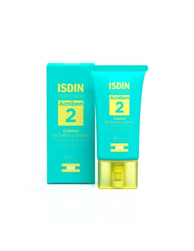 Isdin Acniben Teen Shine and Pimples Control Gel 40ml
