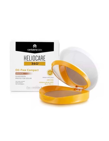 Heliocare 360 Oil-Free Compact SPF50 Bronze 10g