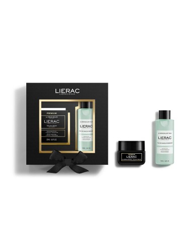 Lierac Premium Eye Cream and Eye Makeup Remover Set