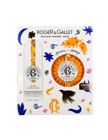 Roger Gallet Pack Bois DOrange Perfumed Water 30ml and Soap 100g Offer