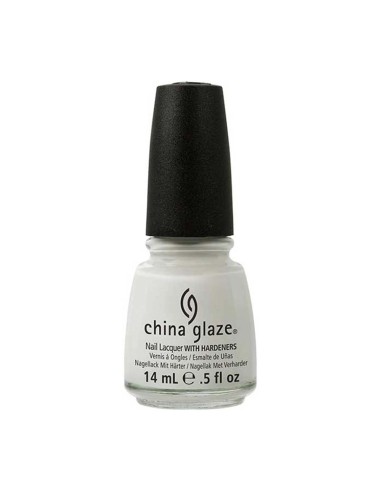 China Glaze Nail Polish White on White 14ml