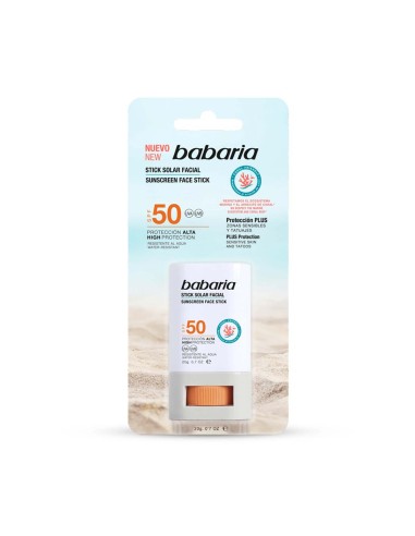 Babaria Sunscreen Face Stick SPF50 20ml