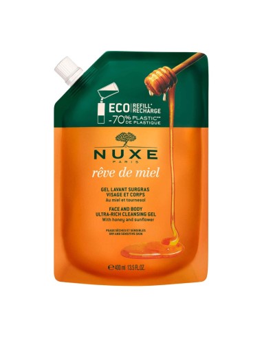 Nuxe Rêve de Miel Refill Washing Gel 400ml