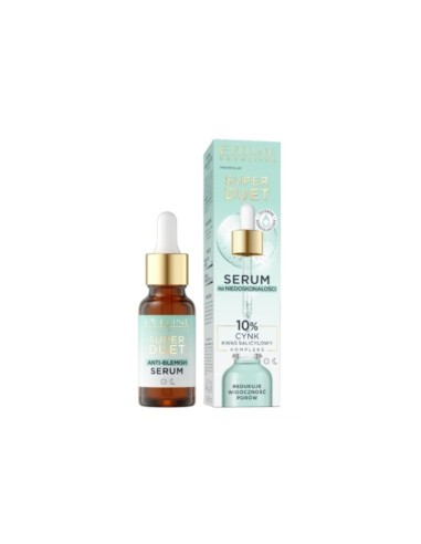 Eveline Cosmetics Super Duet Anti-Blemish Serum with Zinc 18ml