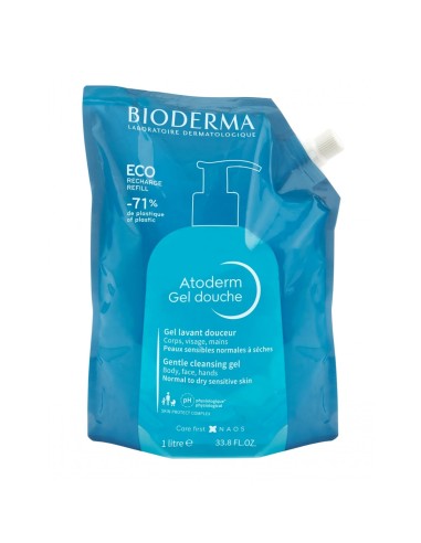 Bioderma Atoderm Shower Gel Refill 1000ml