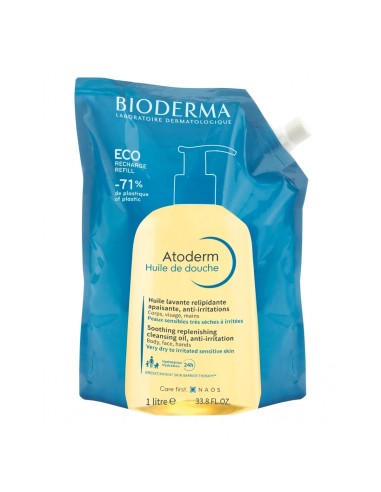 Bioderma Atoderm Shower Oil Refill 1000ml