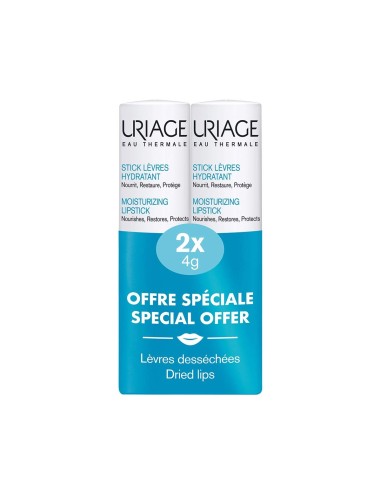 Uriage Pack Thermal Water Stick Lip Moisturizer 4GX2