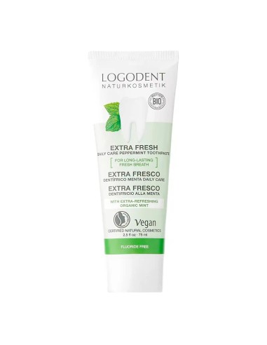 Logodent Organic Mint Toothpaste 75ml