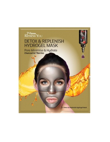 Montagne Jeunesse Hydrogel Face Mask with Charcoal and 7 Berries