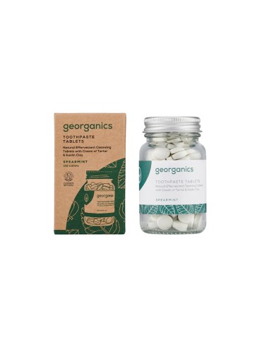 Georganics Mint Toothpaste 120 Tablets