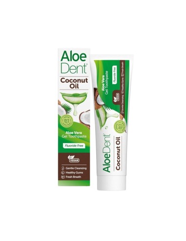 AloeDent Coconut Oil Toothpaste Gel 100ml