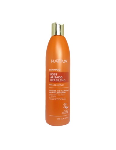 Kativa Post Brazilian Straightened Shampoo 355ml