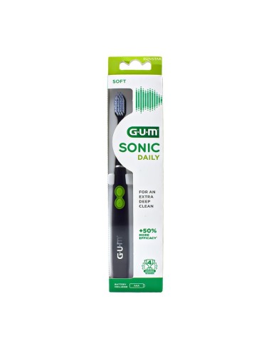 Gum Sonic Daily Soft Brush 4100 Black