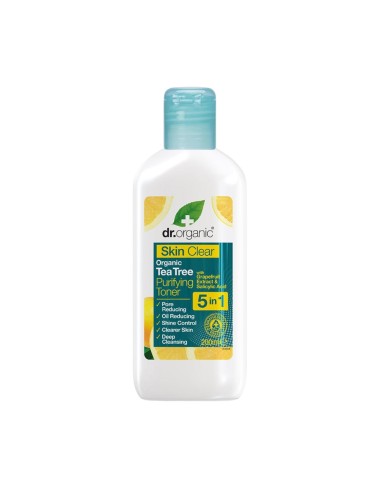 Dr. Organic Skin Clear Tea Tree Purifying Toner 200ml