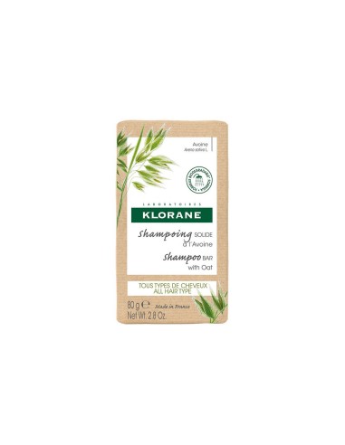 Klorane Oat Solid Shampoo 80g