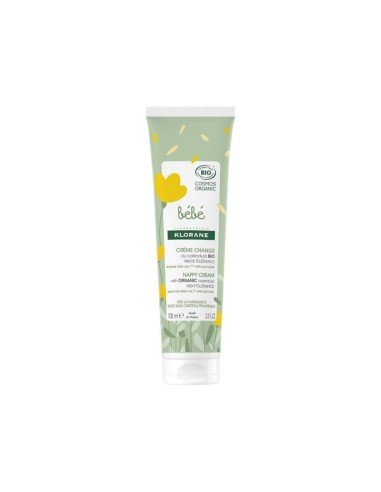 Klorane Bébé Diaper Changing Cream Bio 100ml