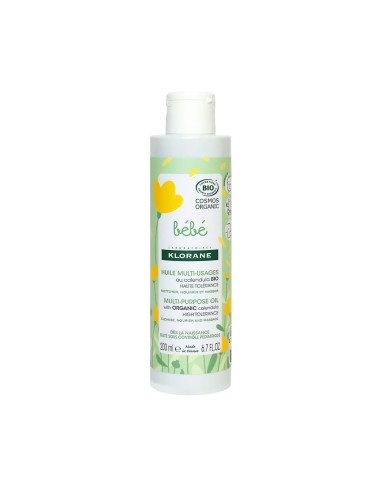 Klorane Bébé Multi-Purpose Oil Bio 200ml