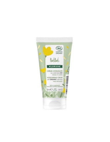 Klorane Bébé Moisturising Cream Bio 50ml